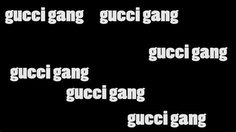 traduzione di gucci gang|who sings gucci gang.